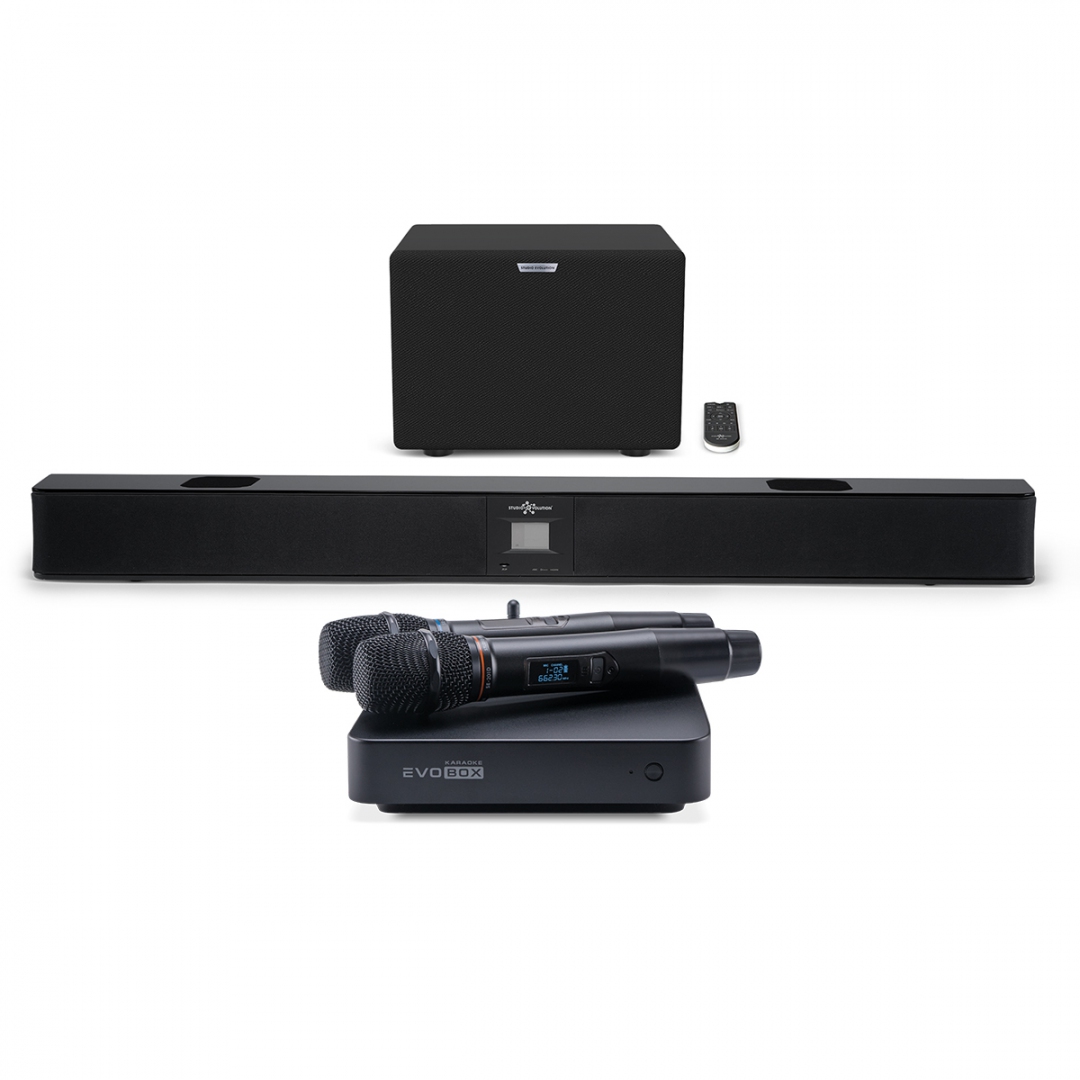 караоке-комплект EVOBOX Plus + EvoSound Bar (саундбар с караоке) в Барабинске