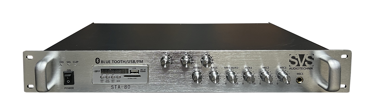 SVS Audiotechnik STA-80 Микшер-усилитель для систем Public Address в Барабинске