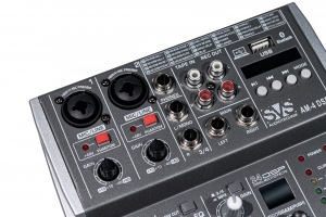 SVS Audiotechnik mixers AM-4 DSP Аналоговый микшерный пульт, 4-канала в Барабинске